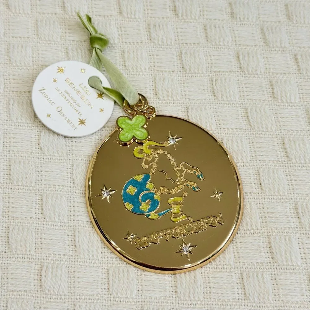 Anthropologie × Lou Benesch Stargazer Zodiac Ornament - Capricorn